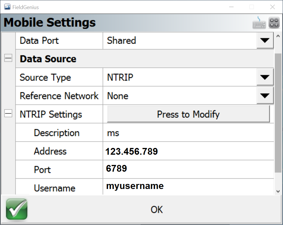 Establishing a Bluetooth PAN connection between FieldGenius and a Leica